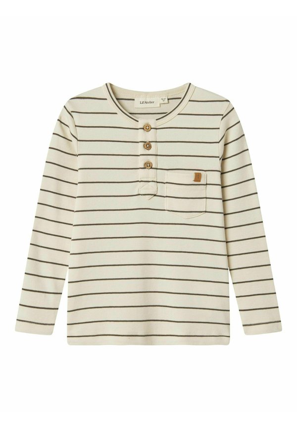 MIT GESTREIFTE - Langarmshirt - turtledove