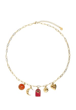MYSTIC WITH DIFFERENT CHARMS - Ketting - gold coloured