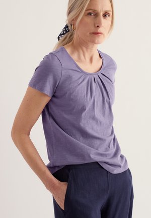 Seasalt Cornwall, SEASALT CORNWALL APPLETREE T-SHIRT - Basic póló - bellflower
