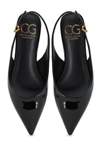 Cesare Gaspari FLAT - Klasické baleríny  - black