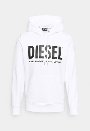 S-GIRK-HOOD-ECOLOGO UNISEX - Felpa con cappuccio - white