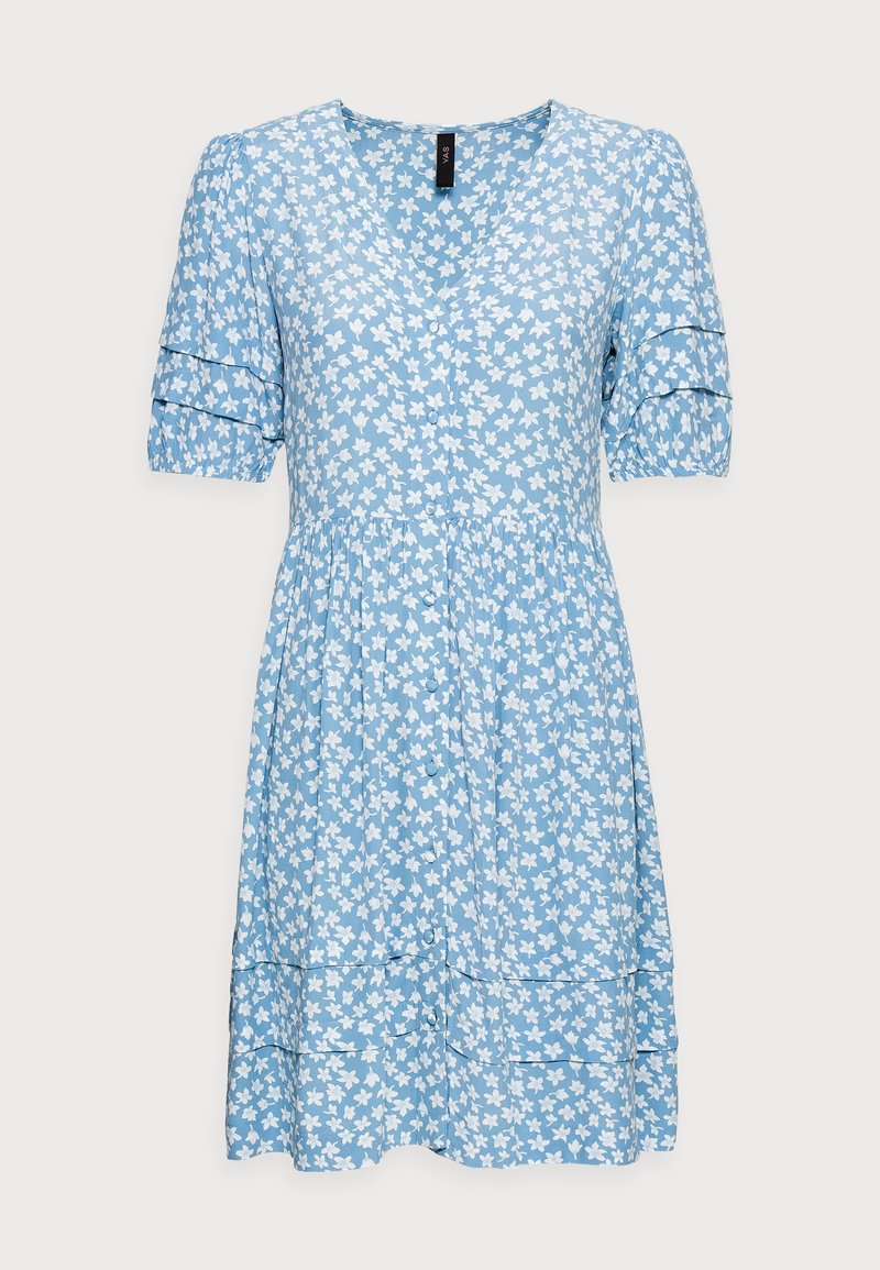 YAS Petite Jurk lichtblauw