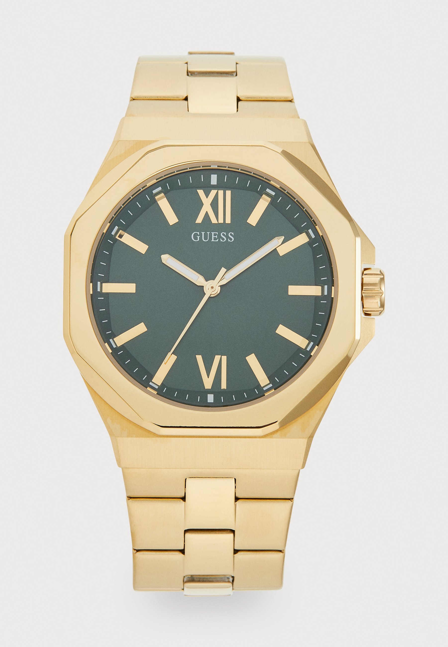 Guess CRESCENT GIFT SET - Orologio - green gradient/gold Guess CRESCENT GIFT SET - Orologio - green gradient/gold