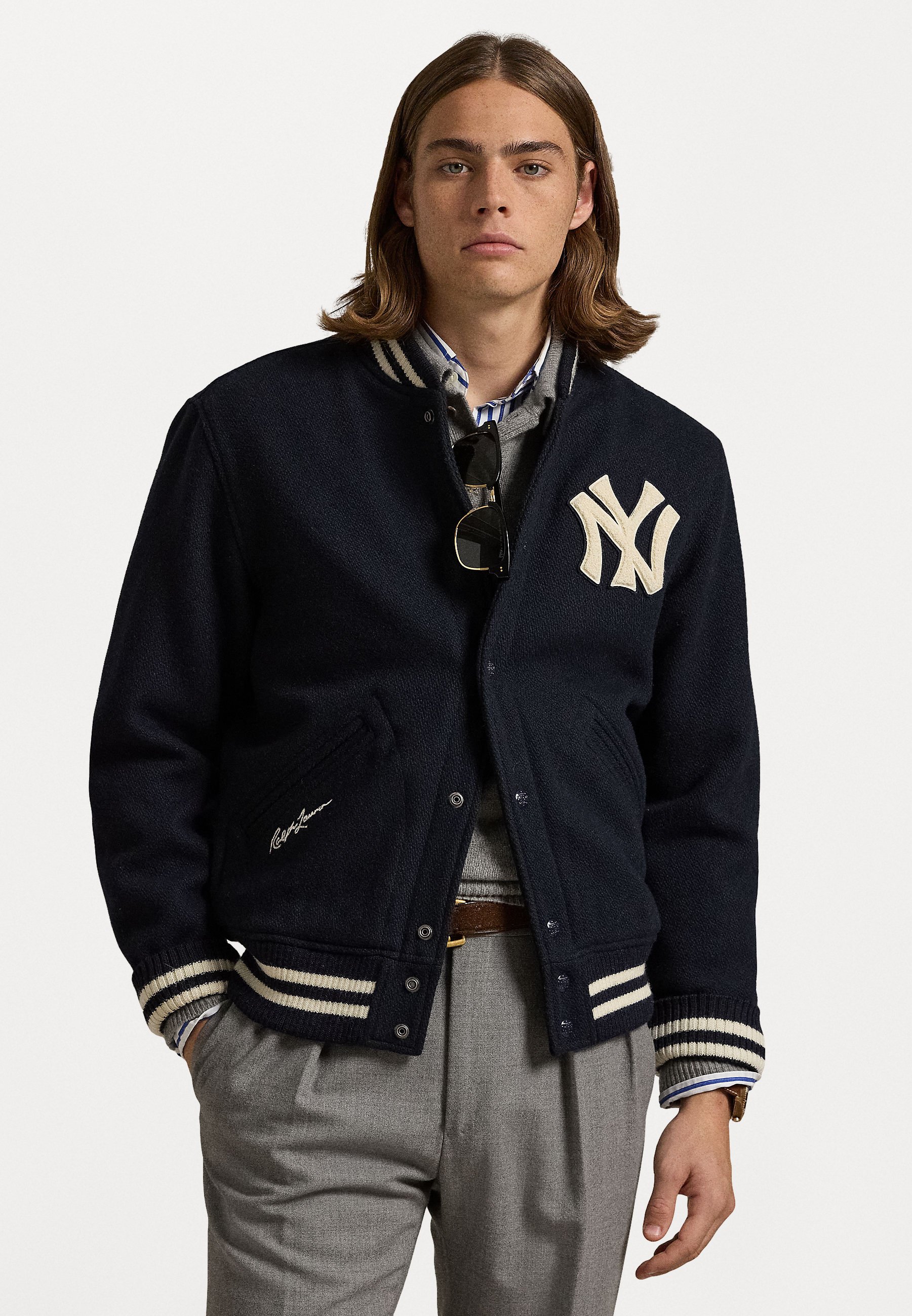 Polo Ralph Lauren YANKEES UNISEX - Bomberjacke - hunter navy