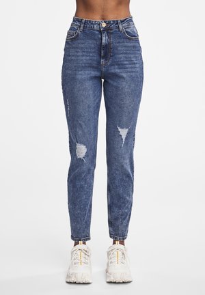 Jean boyfriend - blue denim