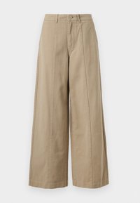 VMMARLEY SUPER WIDE PANT - Παντελόνι - beige