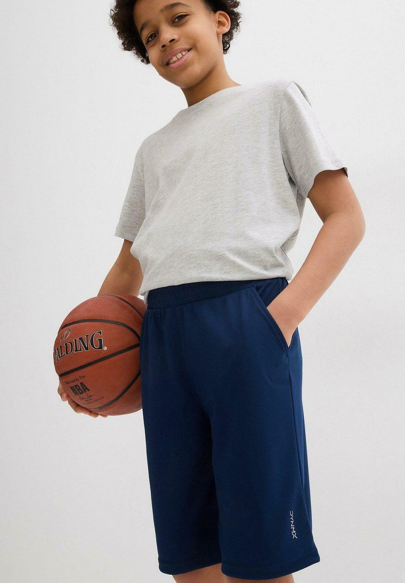 bonprix REGULAR FIT Pantaloni sportivi blue/blu scuro