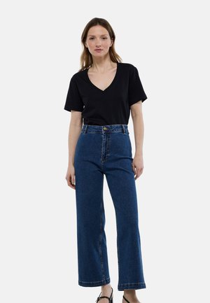 Monoprix Jean flare - stone denim