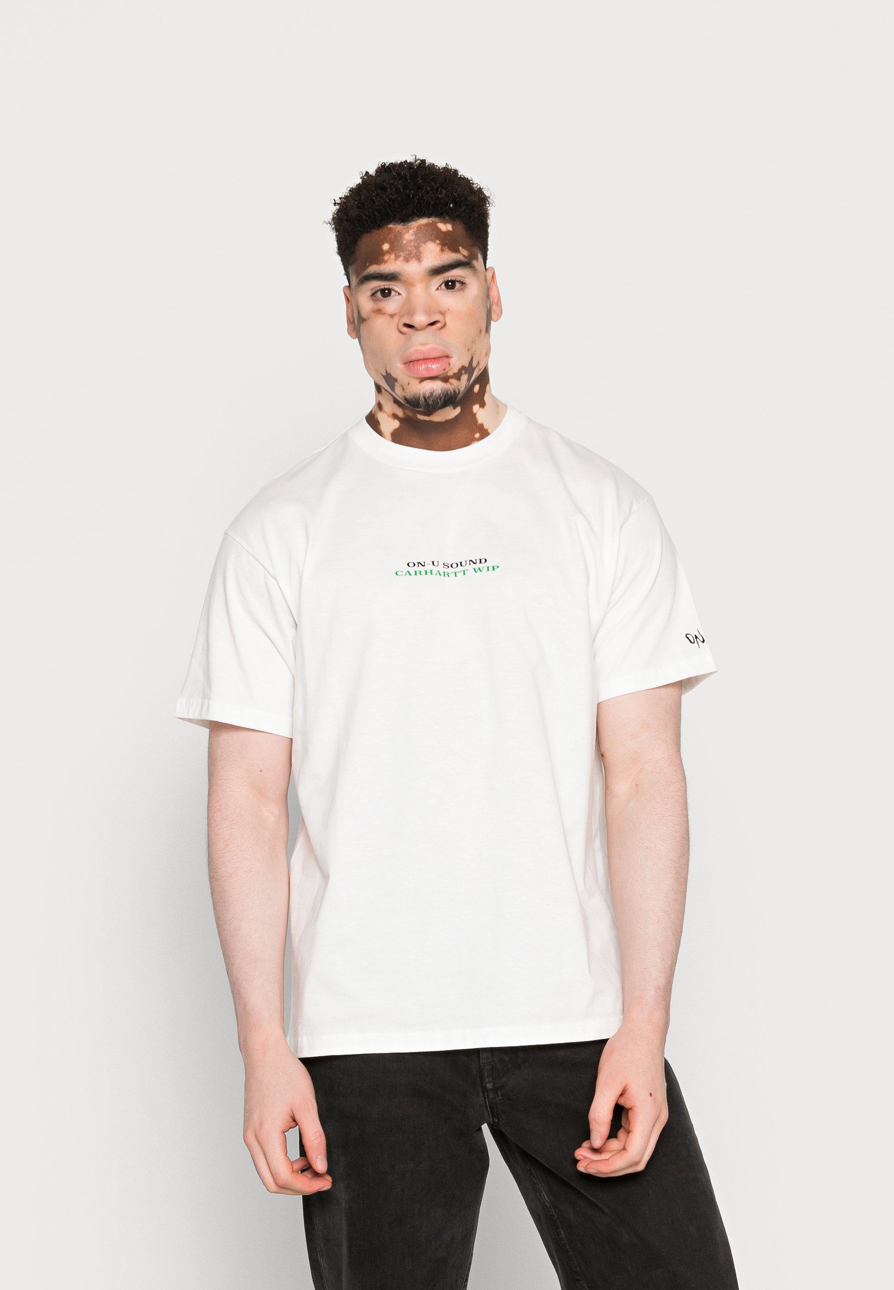 U SOUND - Print T-shirt - white 