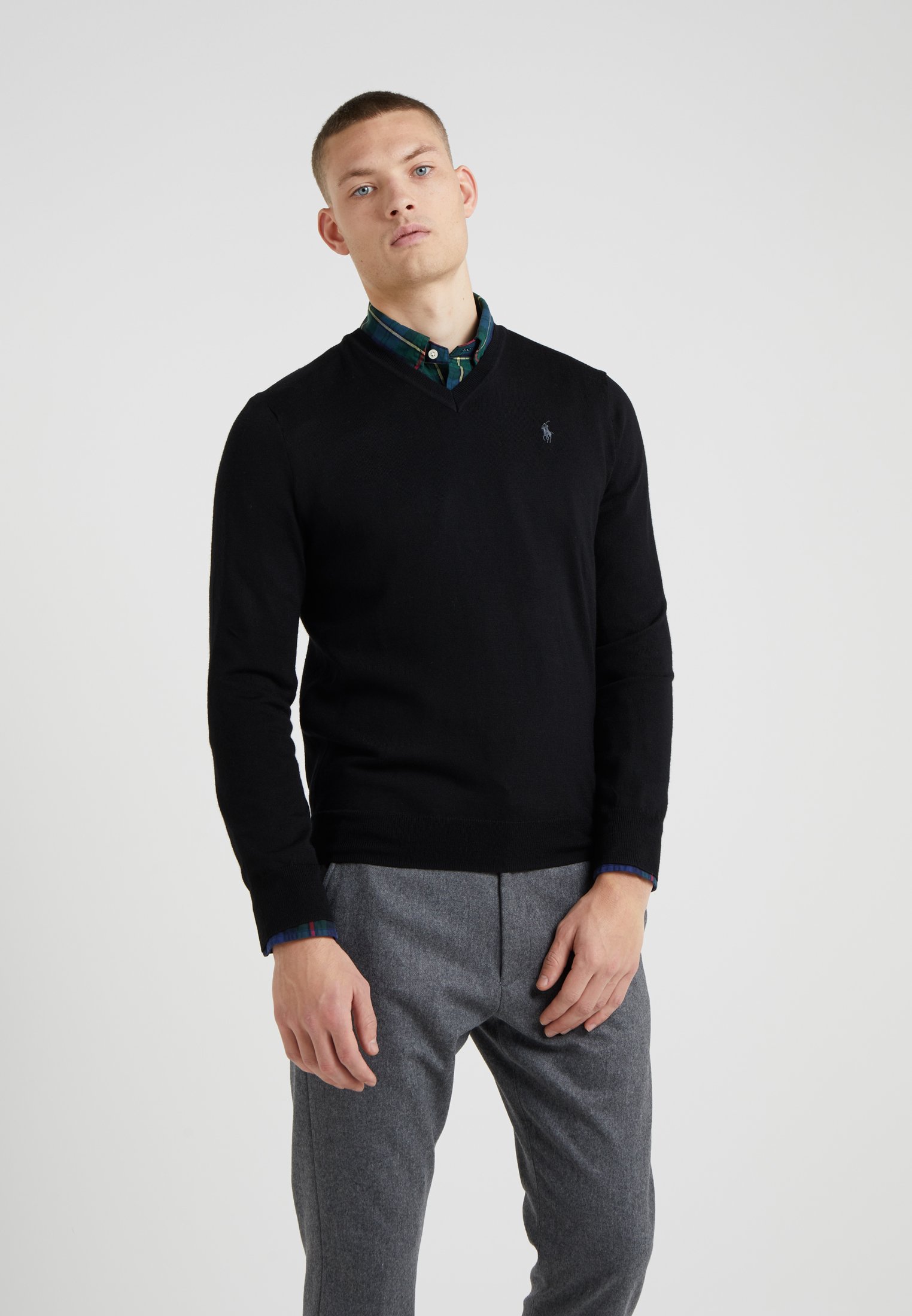 maglioncino polo uomo