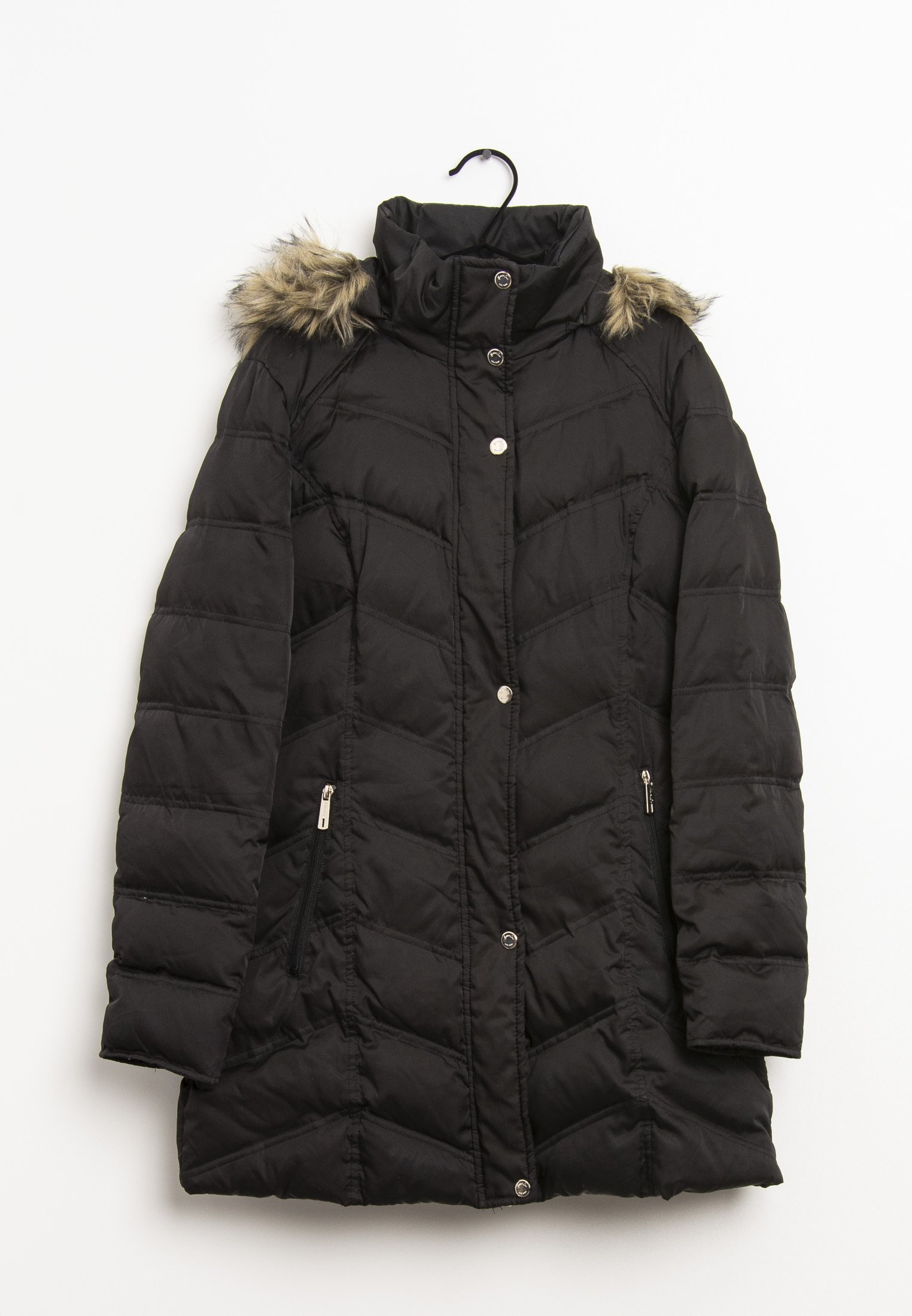 kenneth cole black winter coat