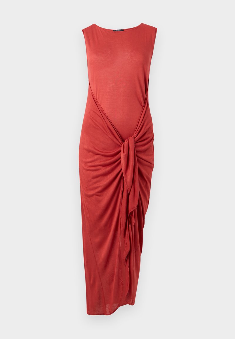 PARFOIS Maxi-jurk donkerrood
