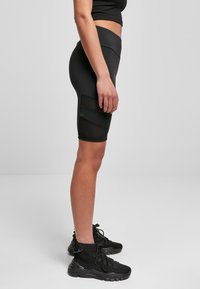 Urban Classics HIGH WAIST TECH CYCLE  - Tajice - schwarz
