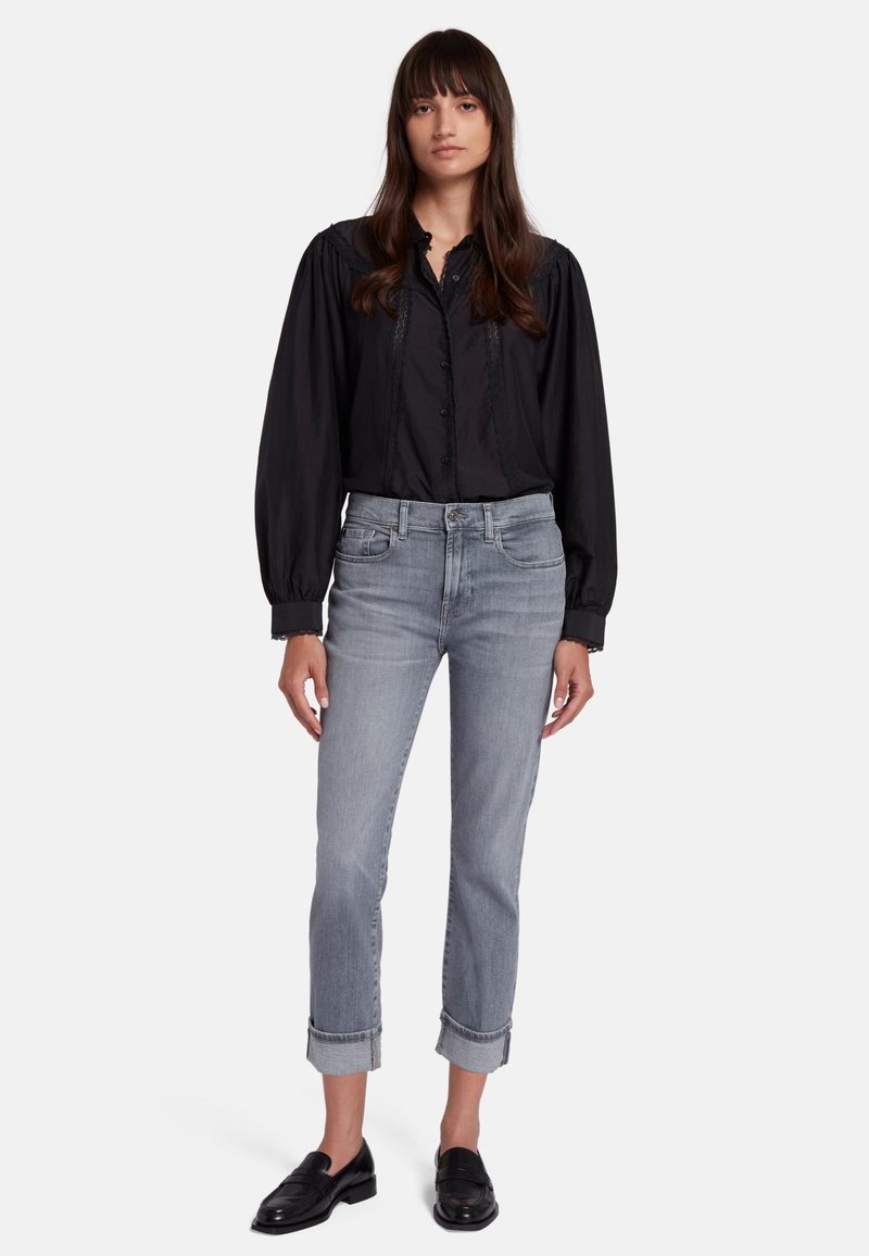 7 For All Mankind Jeans Tapered Fit grijs