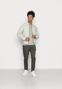 Jack & Jones JJEMAX CREW NECK - Camisola - light grey melange
