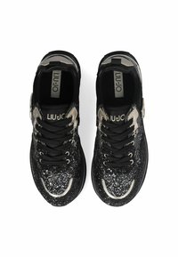 LIU JO WITH GLITTER - Sneakers basse - black
