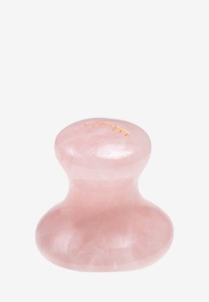 ROSE QUARTZ MASHROOM EYE MASSAGER - Skincare tool - pink