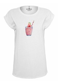 CLASSIC ROLL UP COCKTA - T-Shirt print - weiß