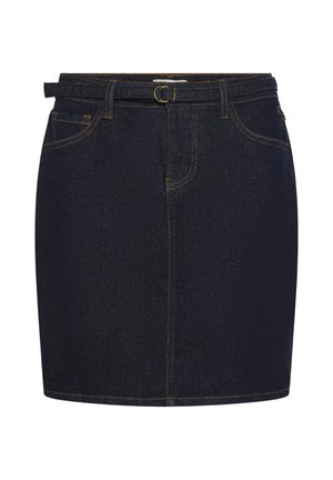 Cream, CREA - Jupe crayon - chicago rinse blue denim tobac