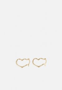 HEART FEELS HOOPS - Kõrvarõngad - gold coloured