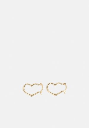 HEART FEELS HOOPS - Auskari - gold