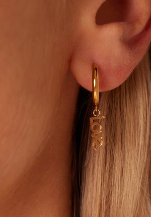 Lucardi Oorbellen - gold-coloured