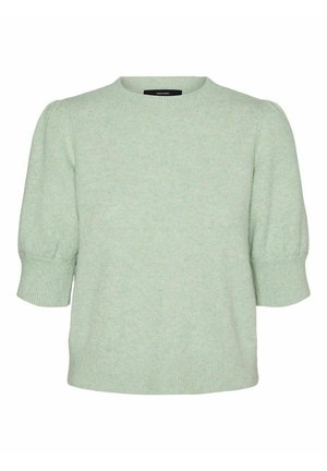 Vero Moda VMDOFFY O-NECK  - Basic T-shirt - reseda