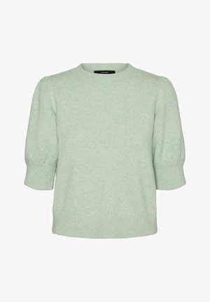 Vero Moda VMDOFFY O-NECK - T-shirt basique - reseda