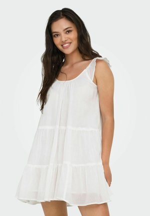 ONLNABILA LIFE A-SHAPE - Day dress - cloud dancer
