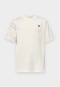 ADI POCKET RESORT UNISEX - Pamata T-krekls - off-white