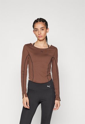 CLOUDSPUN  - T-shirt à manches longues - espresso brown