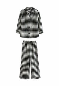 Next GINGHAM  REGULAR FIT SET
 - Nattøj sæt - monochrome