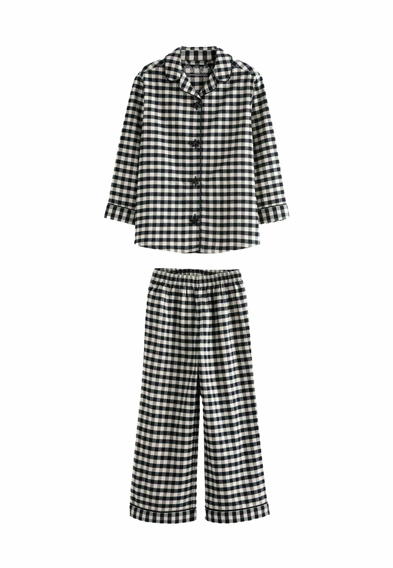Next GINGHAM  REGULAR FIT SET
 - Nattøj sæt - monochrome