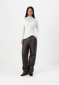 Rosemunde Langarmshirt - new white