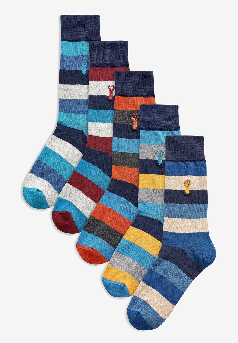 Next - CUSHIONED SOLE FIVE PACK - Socken - blue, Vergrößern