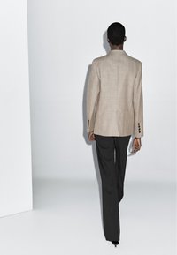 Massimo Dutti FLECKED WITH BUTTONS - Blejzr - beige
