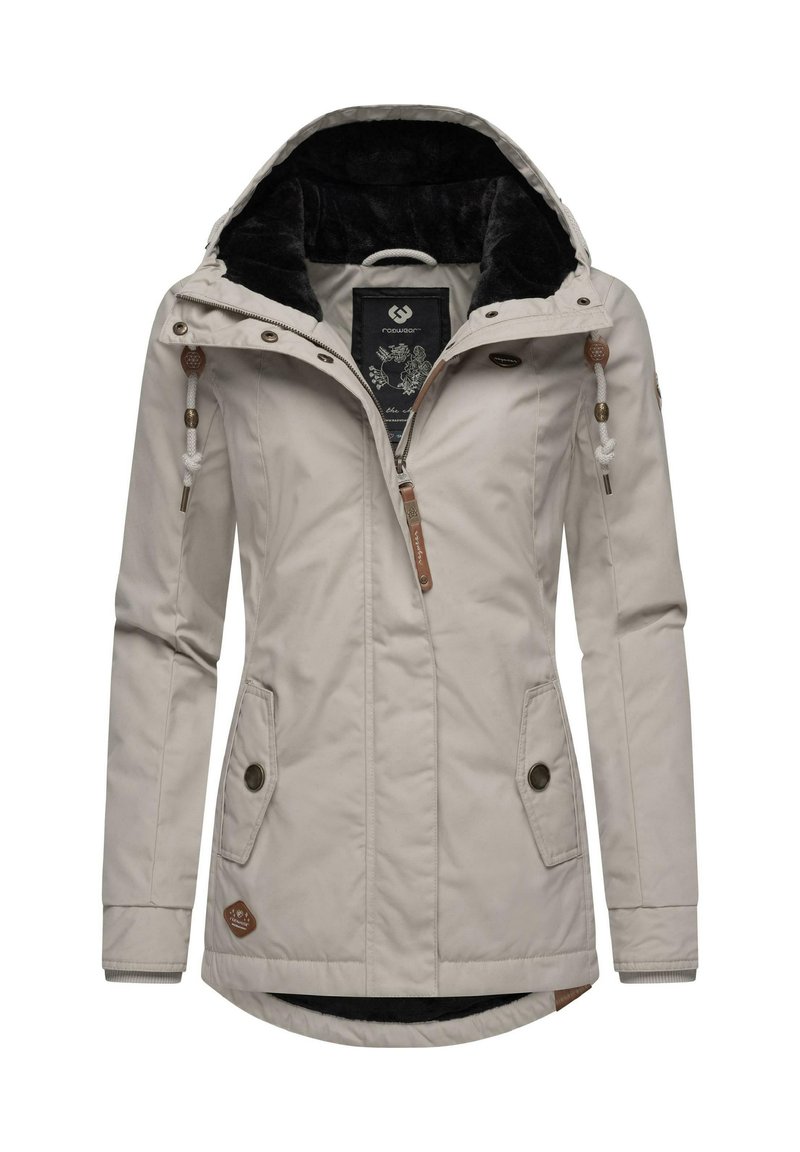 Ragwear MONADE Winter jacket zinc/mottled light grey Zalando