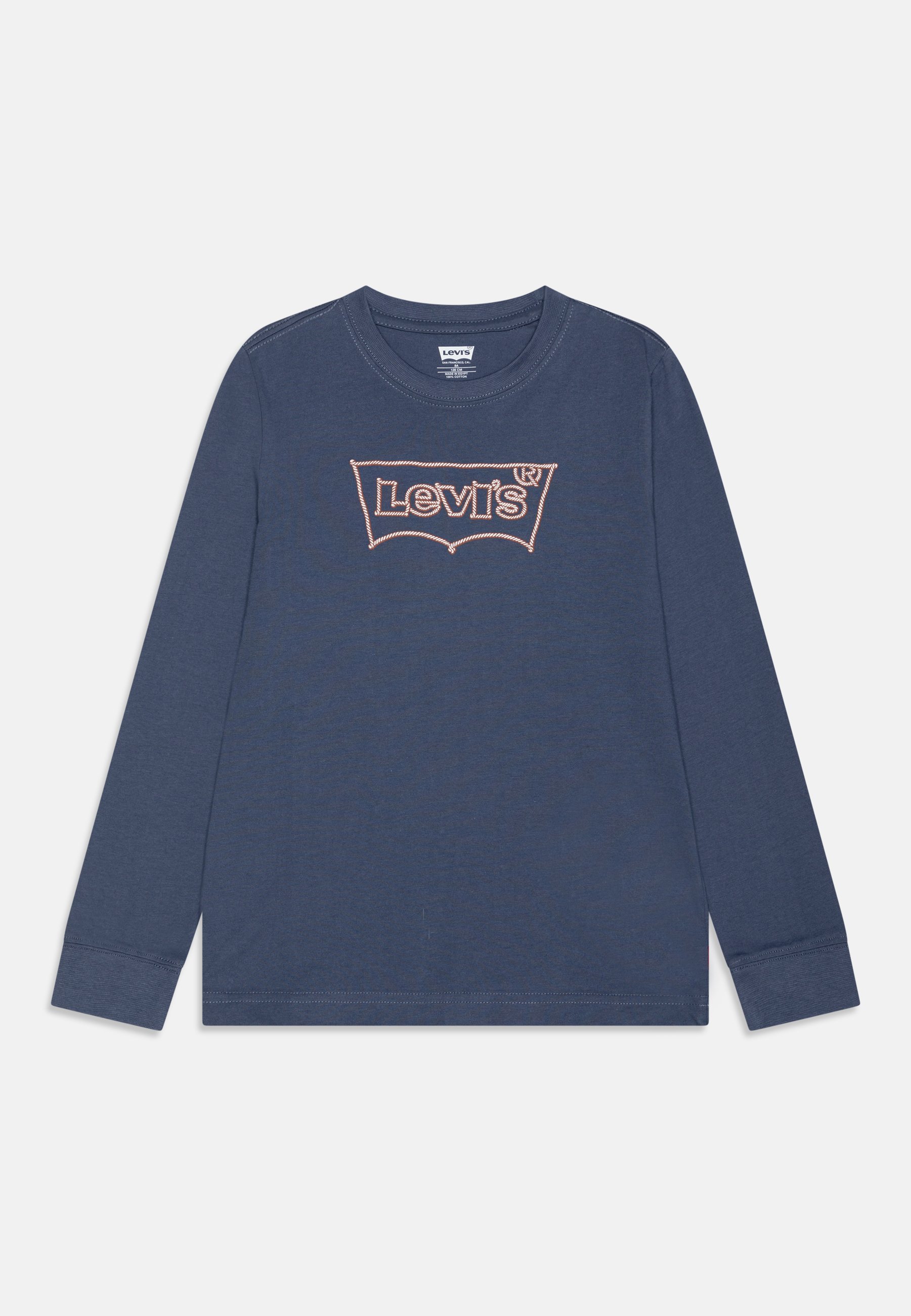 T-shirt À Manches Longues Regular Élégant - Gris / Rayé - Femme | H&M Fr