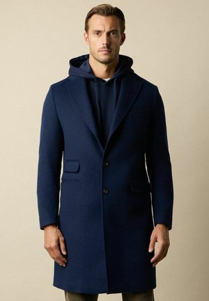 Halflange jas - navy