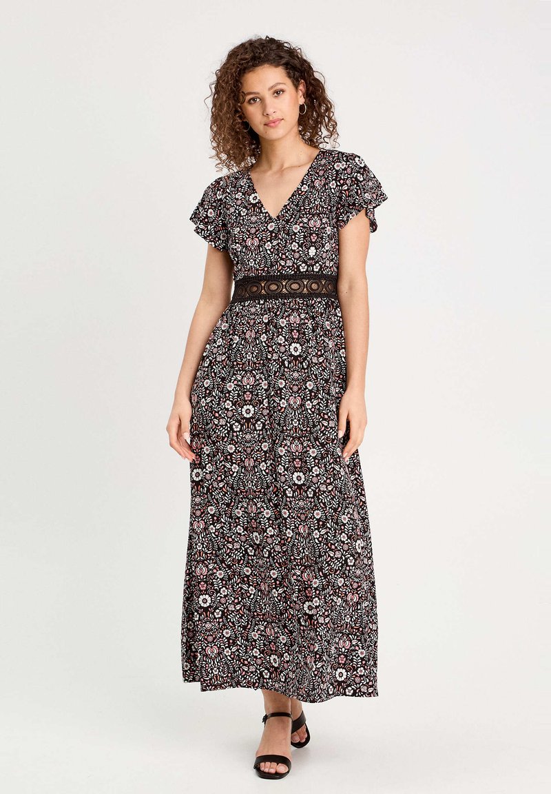 Robe Cache Cache Cache Cache Robe longue - noir - ZALANDO.FR