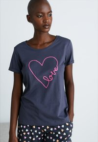 LASCANA VIVANCE DREAMS  BY LASCANA VD LOVE - Pyjama - antrazit