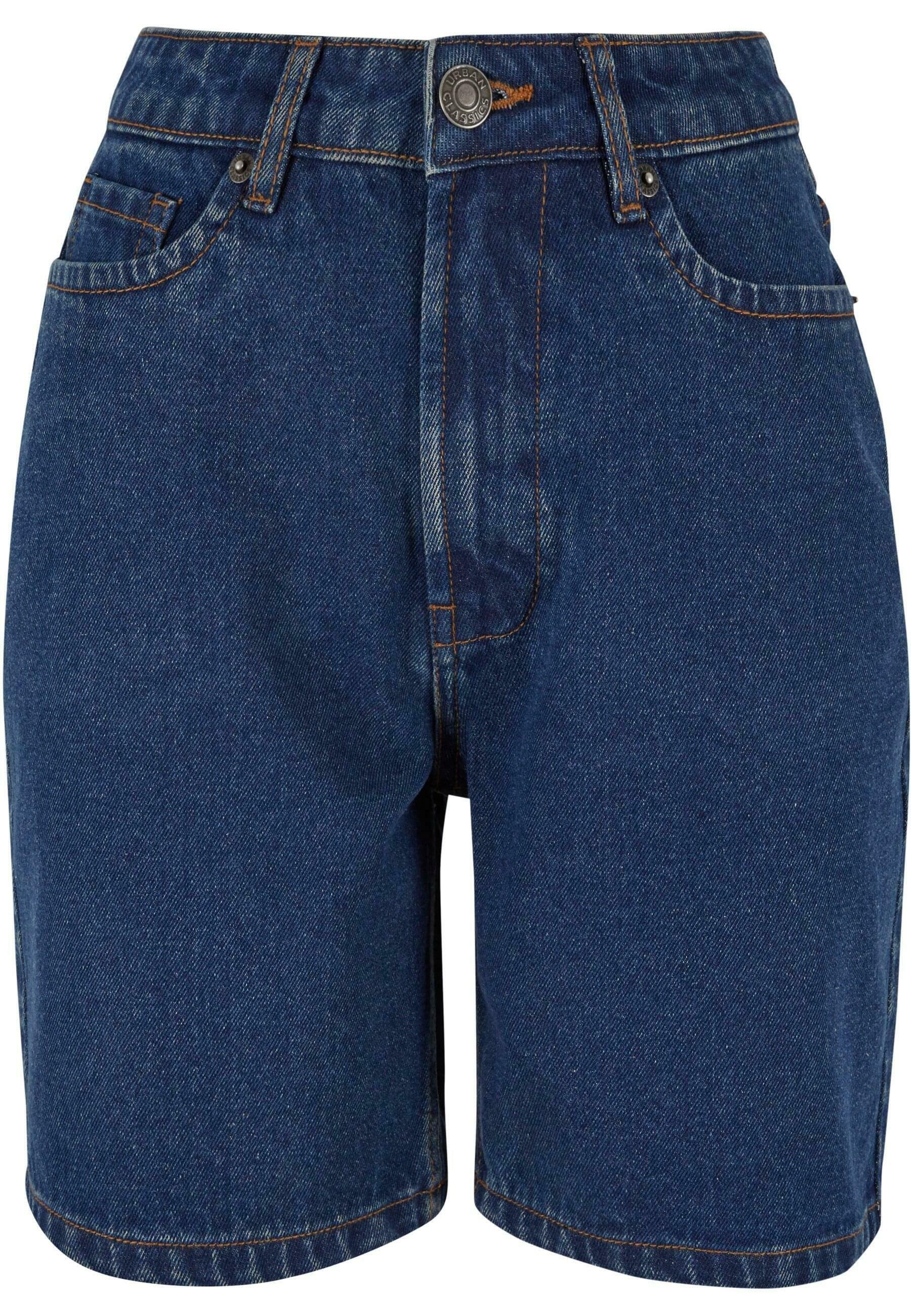 【YOURNUS】Ruble Indigo Pintuck Bermuda Denim Urban Classics BERMUDA - Szorty jeansowe/niebieski - Zalando.pl