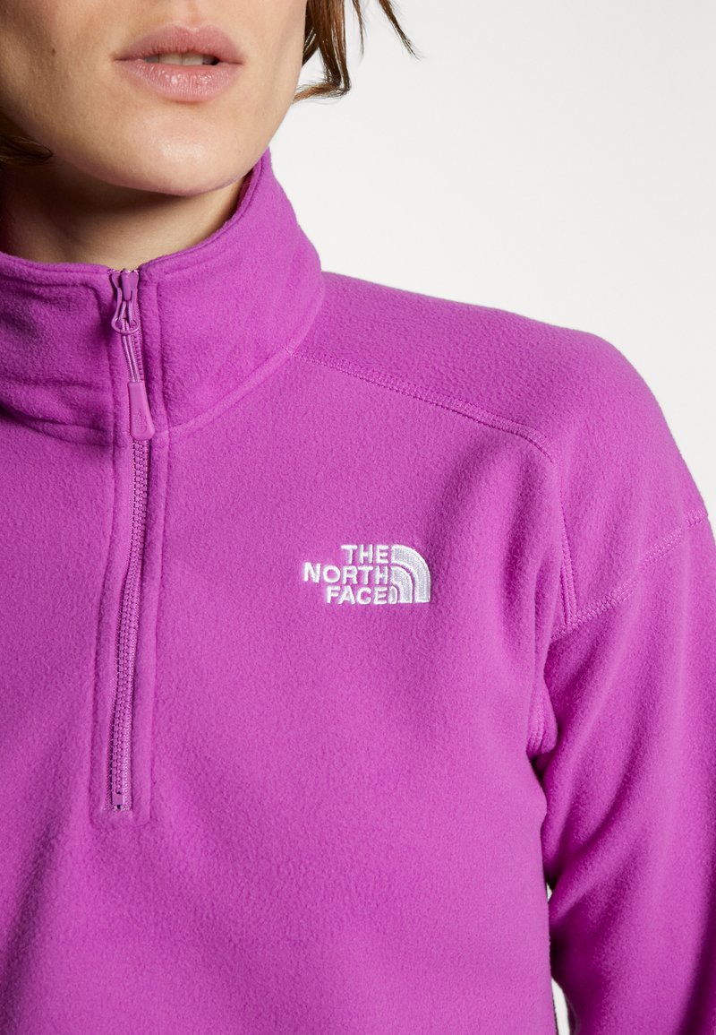 lilac north face fleece