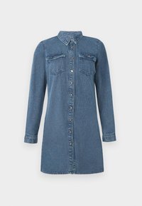 VMJENNIE SHORT DRESS - Rochie din denim - medium blue denim