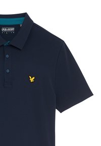 Lyle & Scott CONTRAST PLACKET - Polo - dark navy albatross