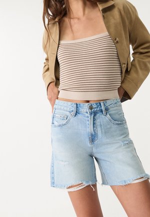Shorts di jeans - light blue
