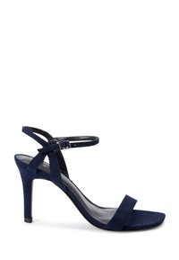 Next - STRAPPY SIMPLE - Sandali z visoko peto - navy Miniaturna slika 1