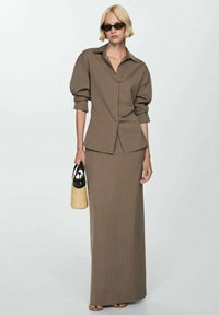 Mango Košilová halenka  - light brown