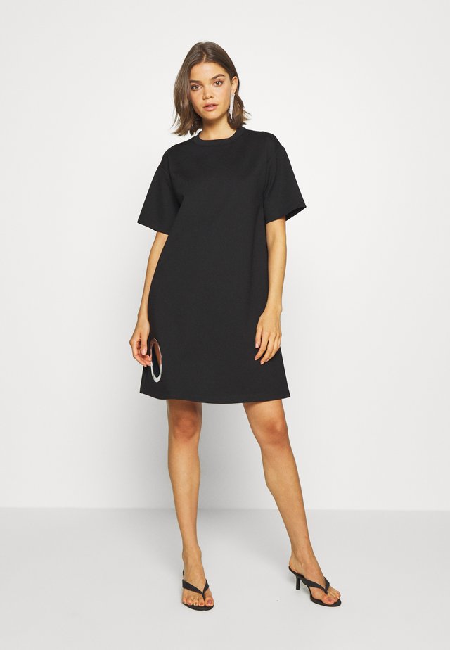 EYESIE DRESS - Jersey dress - black