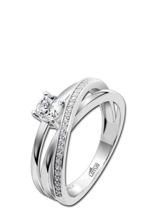 Lotus Silver Bague - silver-coloured